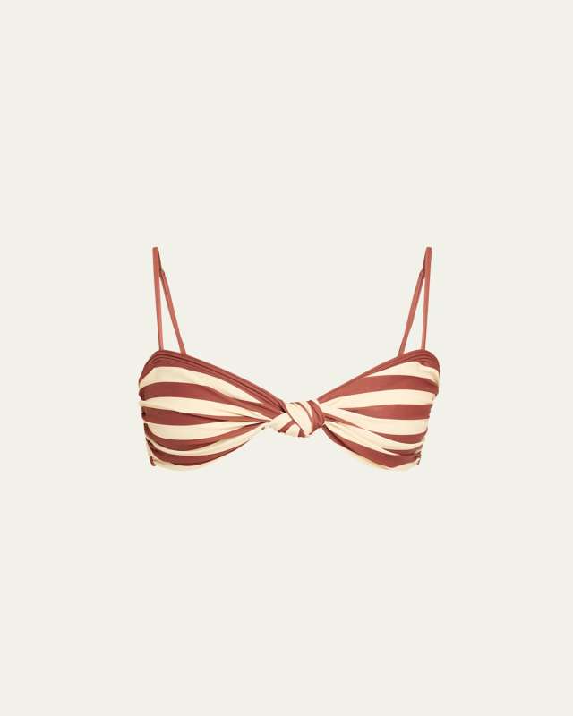 Striped Healing Tools Bikini Top